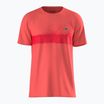 Pánské tenisové tričko Lacoste TH8986 mango tree red/grenadine