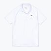 Pánská polokošile Lacoste bílá DH3201 001