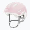Dětská cyklistická přilba ABUS Smiley 3.0 ACE LED pure rose