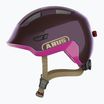 Dětská cyklistická přilba ABUS Smiley 3.0 ACE LED royal purple