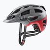 Cyklistická přilba UVEX Finale Light 2.0 stříbrná/červená matná