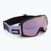 Lyžařské brýle  UVEX Xcitd CV black matt/mirror lavender yellow