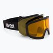 Lyžařské brýle  UVEX Evidnt Attract + case black matt/mirror cooper yellow clear
