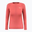 Dámské termo tričko longsleeve  Salewa Zebru Med Warm AMR fluo coral