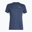 Pánské tričko  Salewa Puez Melange Dry dark java blue melange