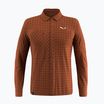 Pánské tričko Salewa Puez Dry L/S bombay brown