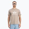 Pánské tričko Alpha Industries Basic vintage sand