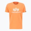Pánské tričko Alpha Industries Basic tangerine