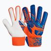 Dětské brankářské rukavice Reusch Attrakt Starter Solid Finger Support Junior shocking orange/blue
