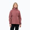 Dámská bunda do deště Jack Wolfskin Stormy Point 2L red ochre