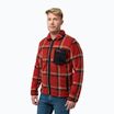 Pánská fleecová mikina Jack Wolfskin Felslicht Check intense rust