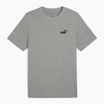 Pánské tričko PUMA ESS Small No. 1 Logo Tee medium gray heather