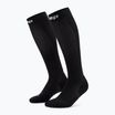 Pánské kompresní ponožky CEP Run Tall 5.0 black/lime