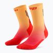 Pánské kompresní ponožky CEP Run Edt. Gradient Mid Cut Compression 5.0 red/marigold fade