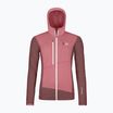 Dámská mikina  ORTOVOX Fleece Grid Hoody mountain rose