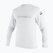 Pánský plavecký longsleeve O'Neill Basic Skins Sun Shirt white