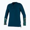 Dámské plavecké tričko longsleeve O'Neill Front Zip Sun frenchnavy/bridget