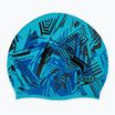 Dětská plavecká čepice Speedo Slogan Print blue/black