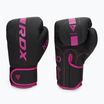 Boxerské rukavice RDX F6 černo-růžove BGR-F6MP