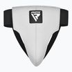 Pánský chránič třísel RDX R1 Martial Arts white/black