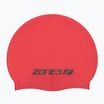 Plavecká čepice ZONE3 Silicone Swim red