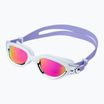 Plavecké brýle ZONE3 Venator-X white/silver/lilac/polarised revo purple