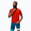 Pánský cyklistický dres Endura Loop Zipped flame red
