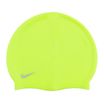 Dětská plavecká čepice Nike Solid Silicone žlutá TESS0106