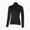 Dámské běžecké tričko longsleeve  Mizuno Impulse Core Half Zip black