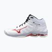 Pánské volejbalové boty  Mizuno Wave Voltage 2 Mid white/salsa/black