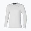 Pánské tričko longsleeve  Mizuno Impulse Core Tee nimbus cloud