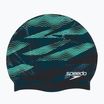Plavecká čepice  Speedo Printed Silicone dark teal semi tide