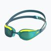 Plavecké brýle Speedo Fastskin Hyper Elite Mirror hyper yellow/steel/emerald mirror