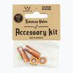 Čepička na ventil Peaty's X Chris King MK2 Tubeless Valves Accessory Kit mango