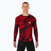 Páínské tričko rashguard  Longsleeve Pitbull Rashguard Dot Camo II red