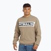 Pánská mikina Pitbull Sherwood Crewneck pale sand