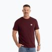 Pánské tričko Pitbull Small Logo dark burgundy