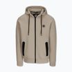 Pánská mikina Pitbull Dogwood Hooded Zip Sweatshirt dark sand