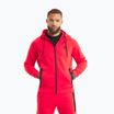 Pánská mikina Pitbull Dogwood Hooded Zip Sweatshirt fluo/red