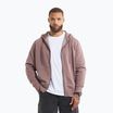 Pánská mikina Pitbull Lancaster 2 Hooded Zip Sweatshirt washed burgundy
