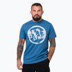 Pánské tričko Pitbull Logo Palms shade blue