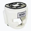 Boxerská helma WINDY Genuine Leather white