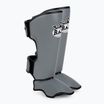 Chrániče holení a chodidel RAJA BOXING Lightweight Shin Guards Semi Leather grey