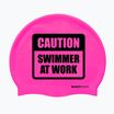 Plavecká čepice BuddySwim CSW Silicone pink