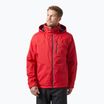 Pánská jachtařská bunda Helly Hansen Crew Hooded Midlayer 2 red