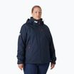 Dámská jachtařská bunda Helly Hansen Crew Hooded Midlayer Plus 2.0 navy