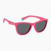 Dětské sluneční brýle Polaroid PLD 8056/S matte pink/grey polarized