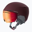 Dámská lyžařská helma  HEAD Cinema Pro W berry/red yellow
