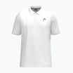 Pánská tenisové polo tričko HEAD Club 25 Tech Polo white
