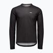 Pánský cyklistický dres longsleeve  POC Motion Air Jersey uranium black